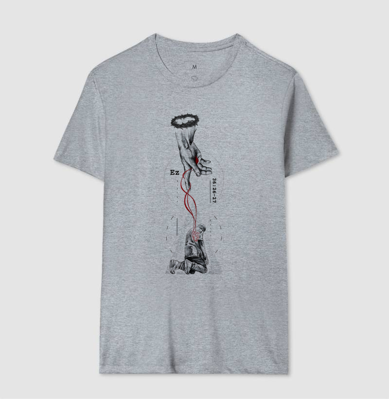 Camiseta Jesus Sacrifício e Fé - Imagem 8