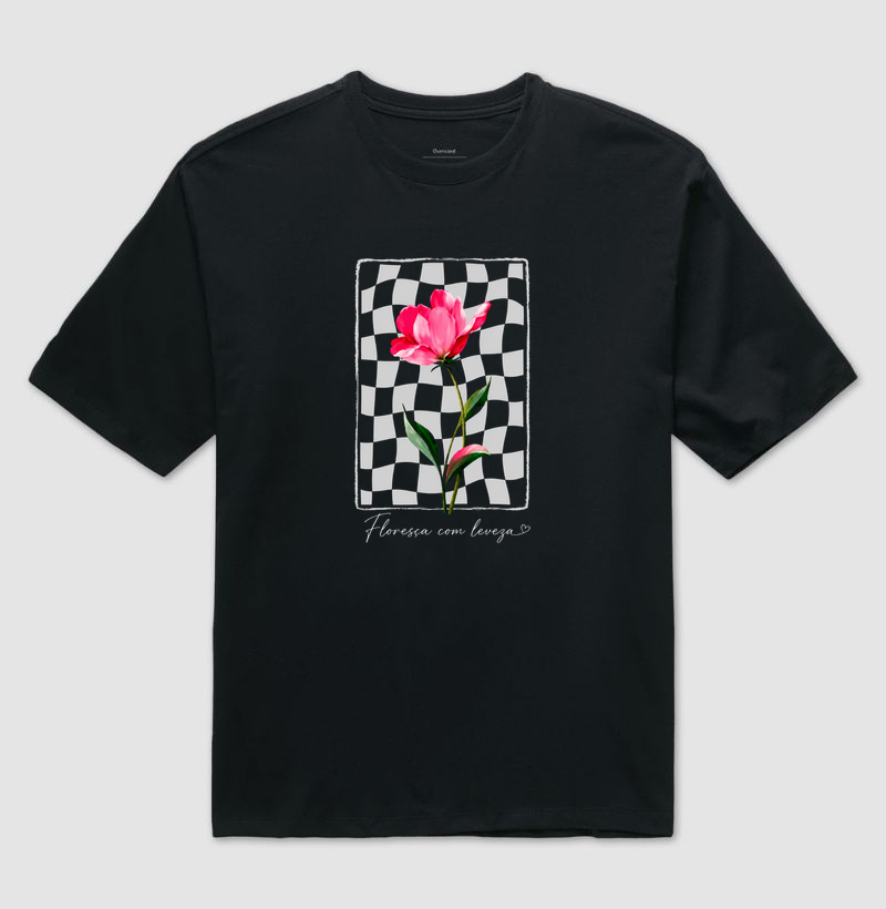 Camiseta Floresça com Leveza - Imagem 2