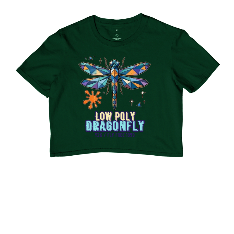 Camiseta Y2K Low Poly Dragonfly - Imagem 5