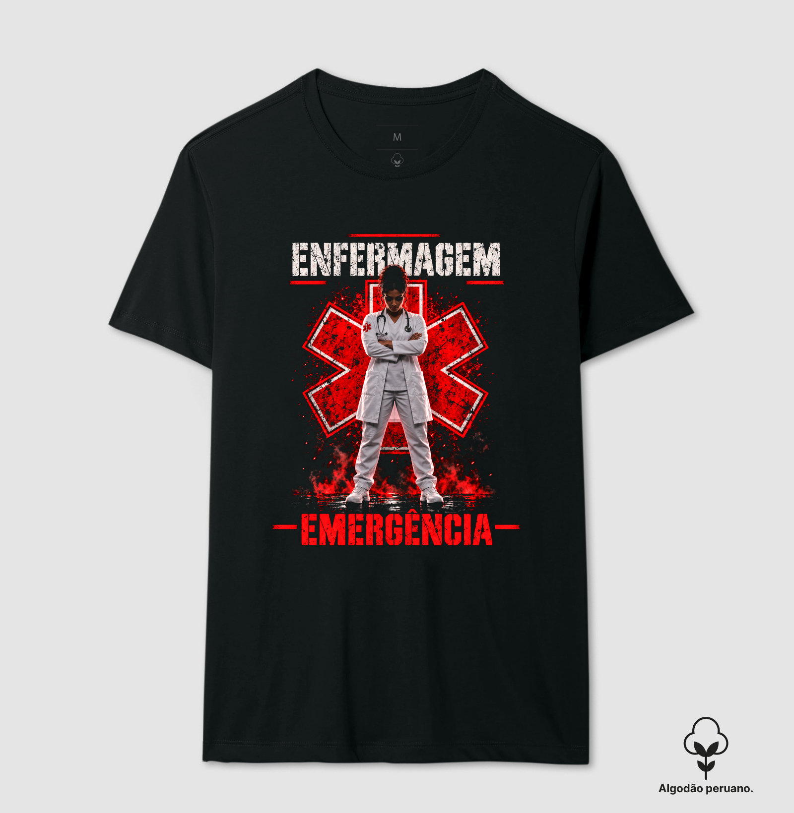 Enfermagem em Emergência - Mulher Morena - Imagem 2