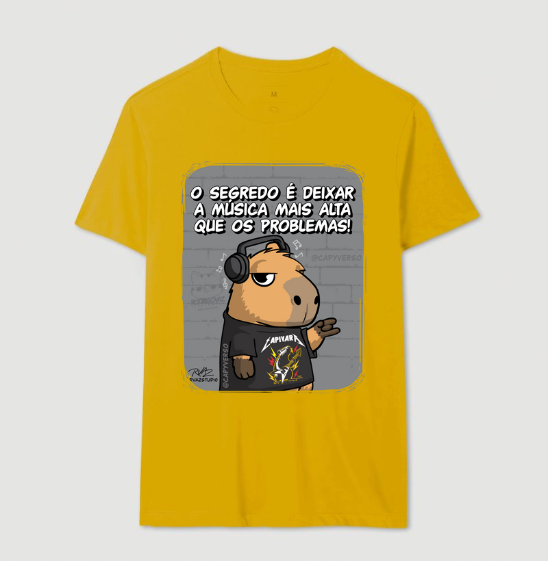 Camiseta Capivara Música - Imagem 14