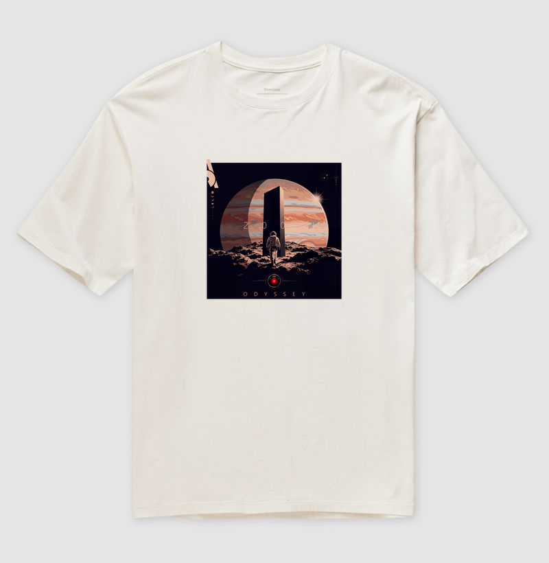 Camiseta Oversized 2001 | Linha Abstract — Aion Abstract - Imagem 4