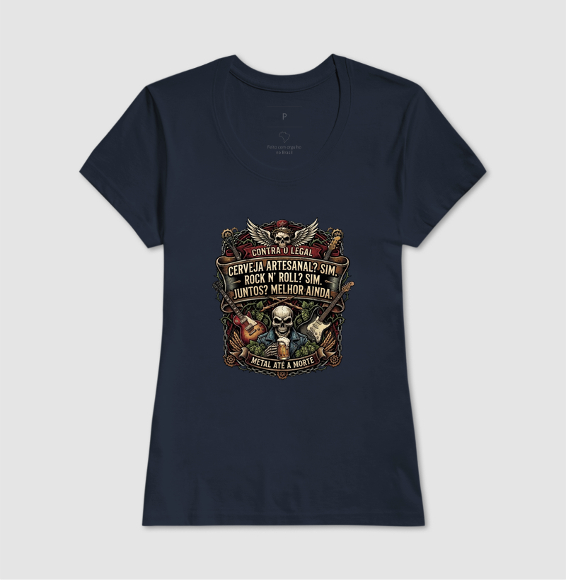 Camiseta Metal até a morte - Imagem 7