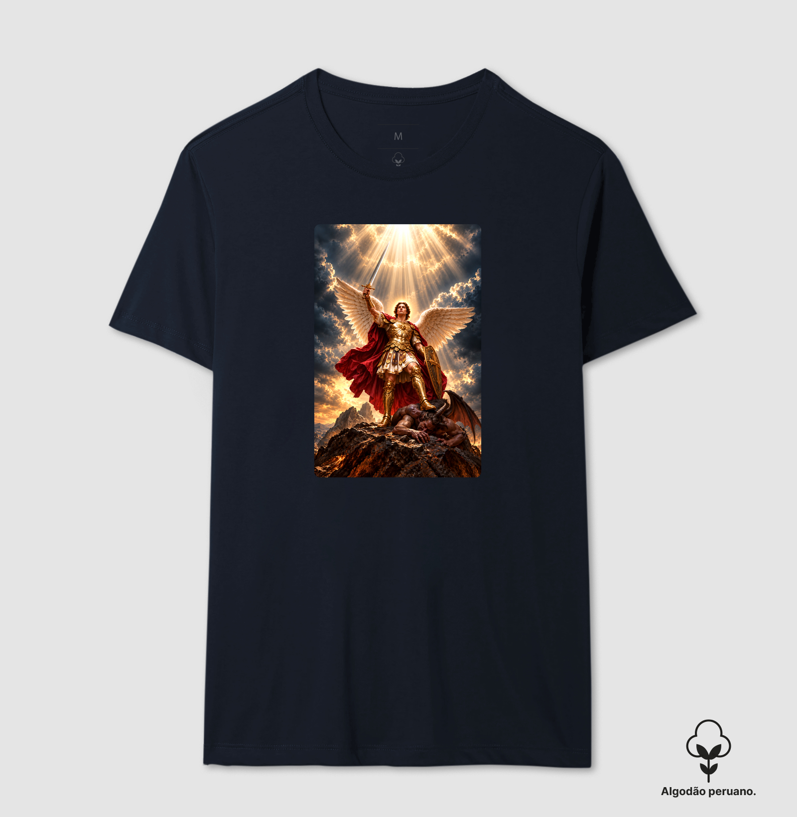 Camisa Católica São Miguel Arcanjo Vitorioso - Imagem 2