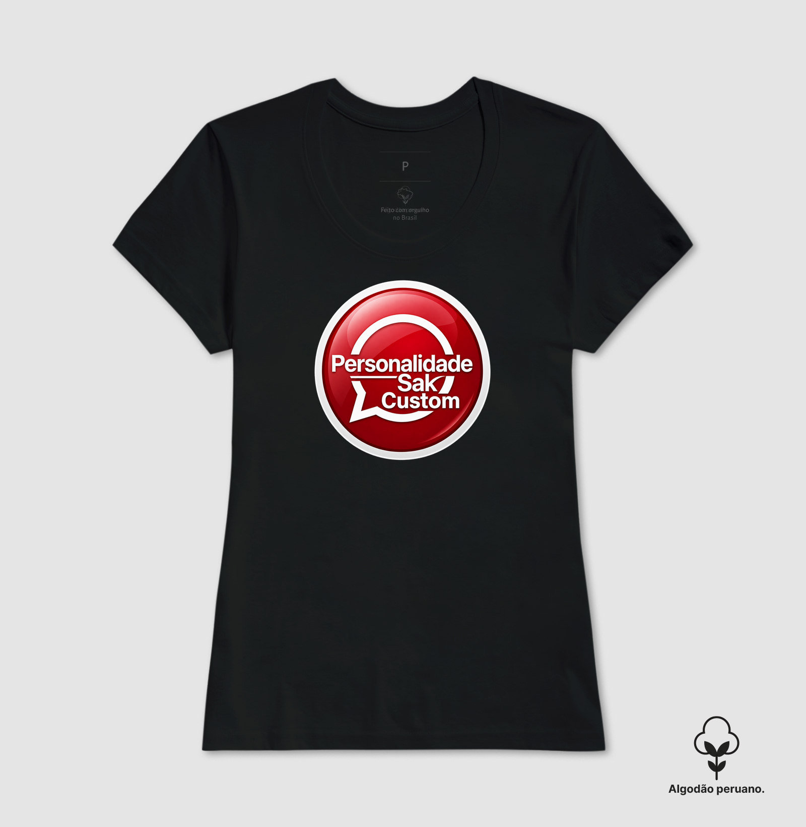 Personalidade Sak & Custom Red Logo - Imagem 2