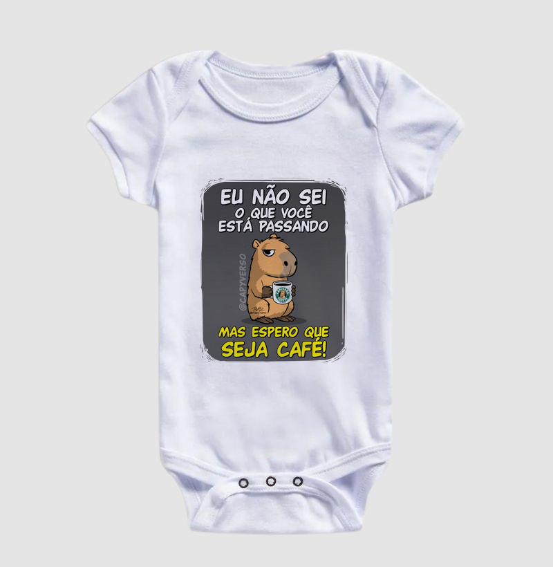 Camiseta Capivara Seja Café - Imagem 3