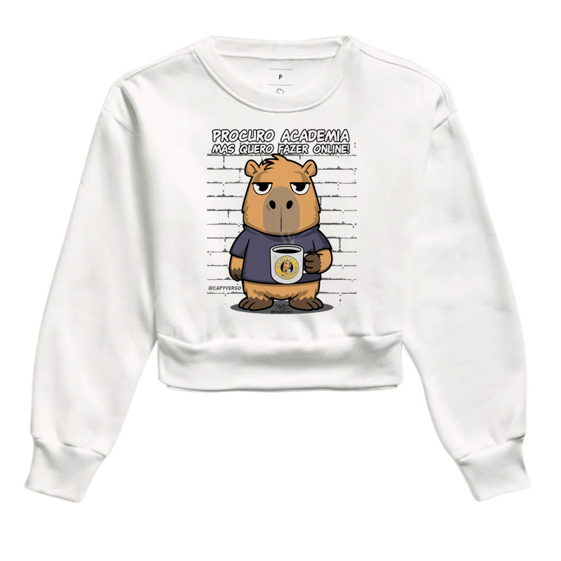 Camiseta Capivara Academia Online - Imagem 3