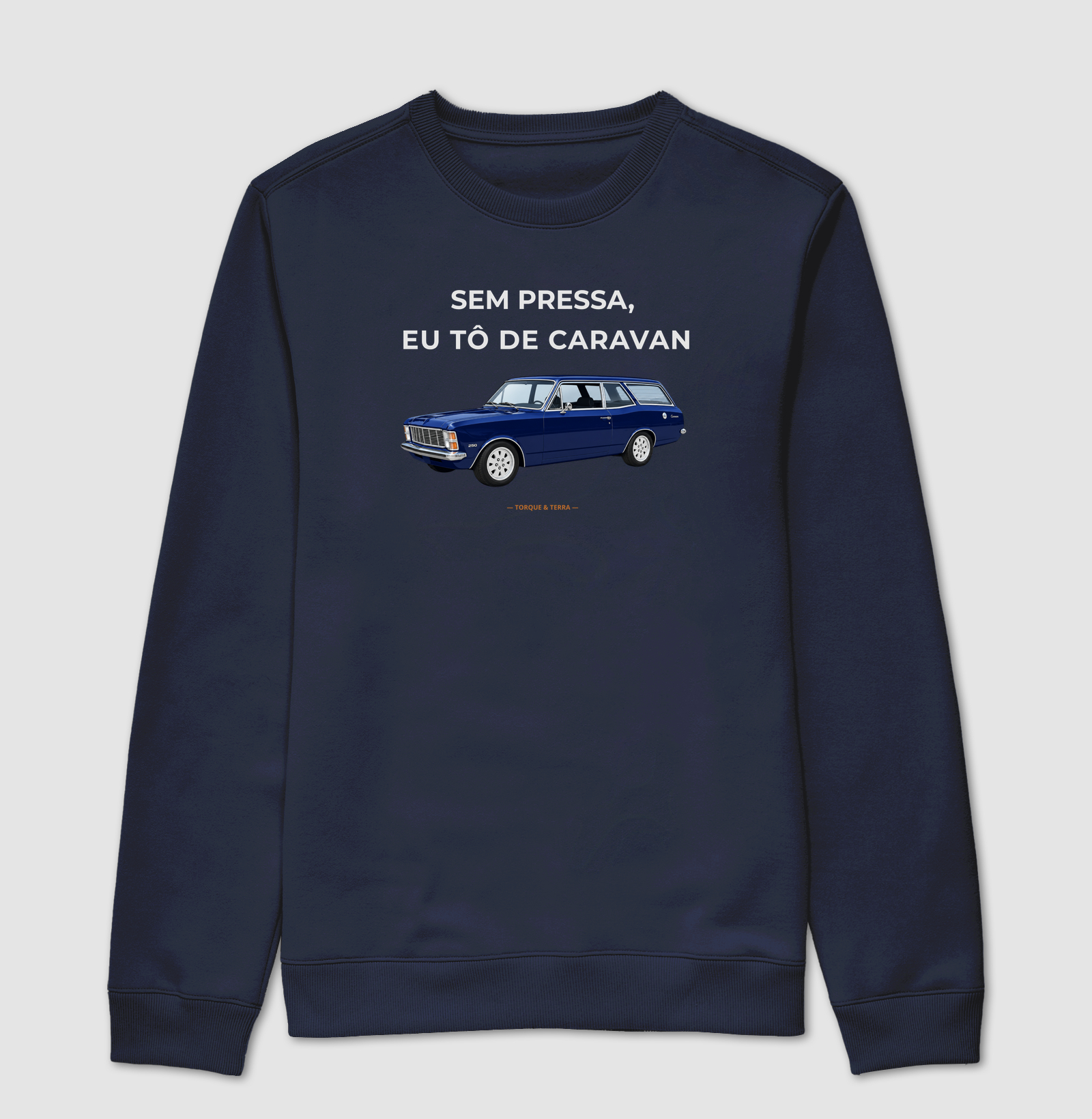 Sem pressa, eu tô de Caravan - azul escuro 2 - Imagem 5