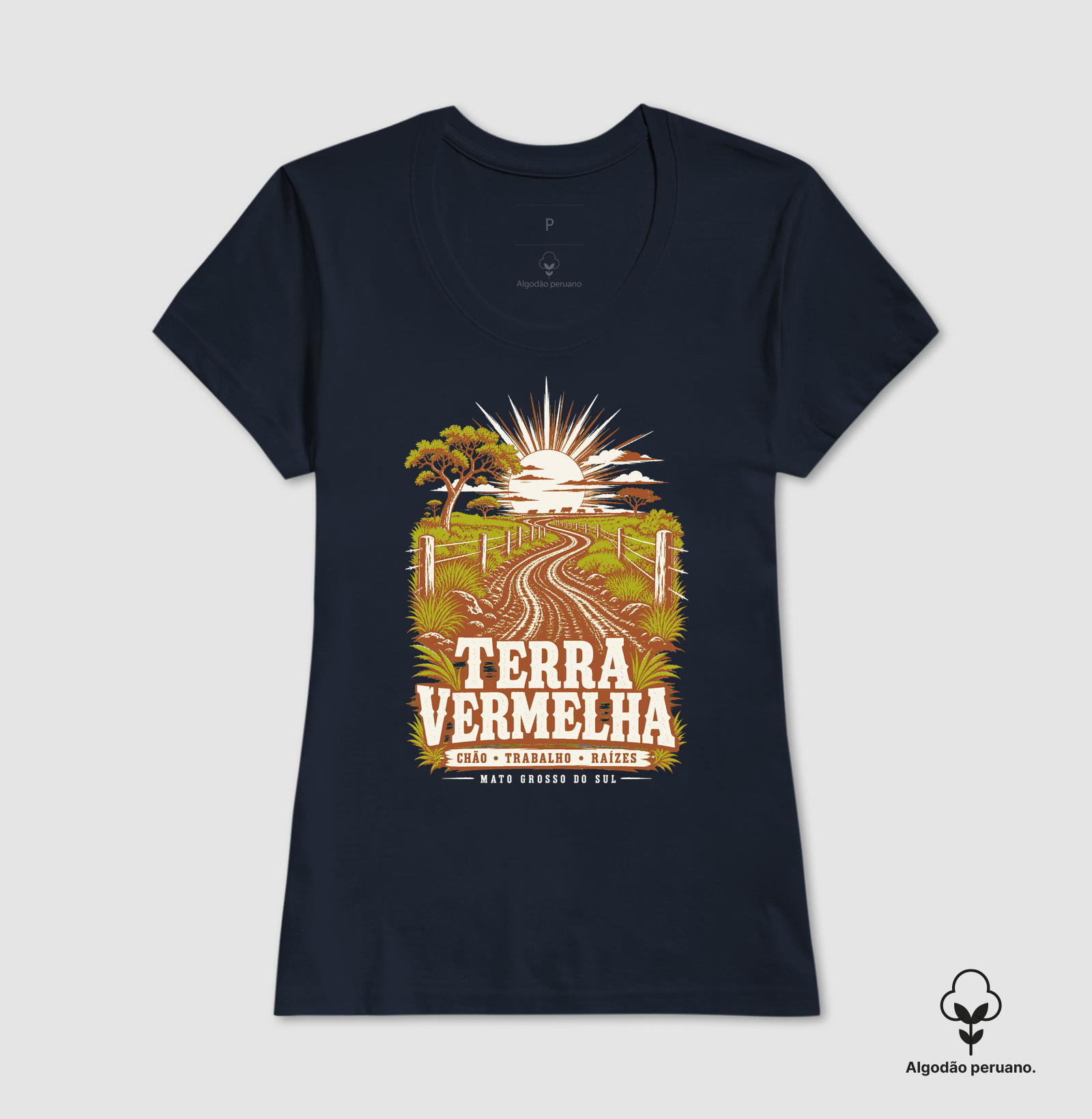 Camiseta Terra Vermelha - Imagem 8