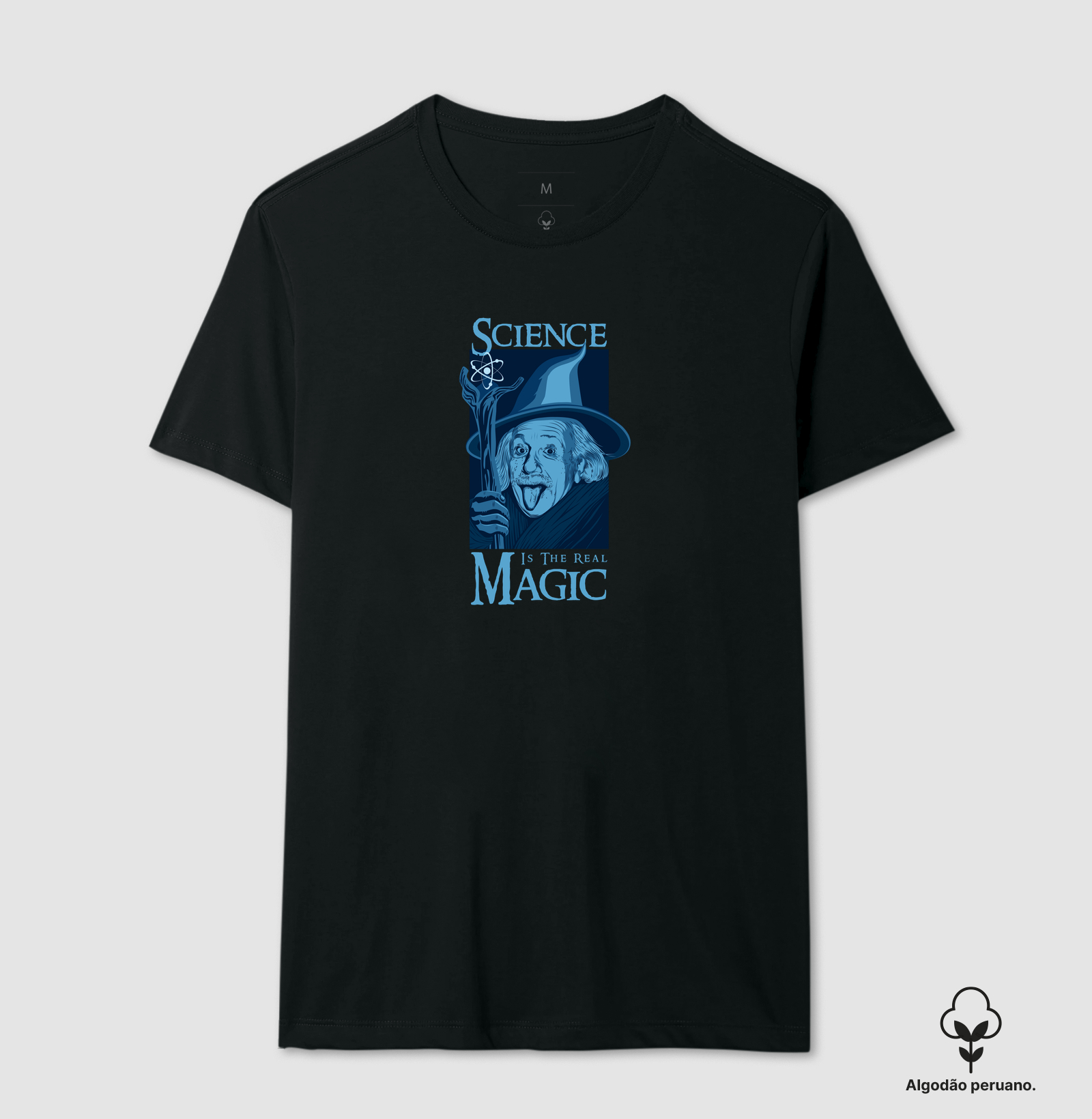 Camiseta Algodão Peruano Ciência é Mágica - Imagem 5