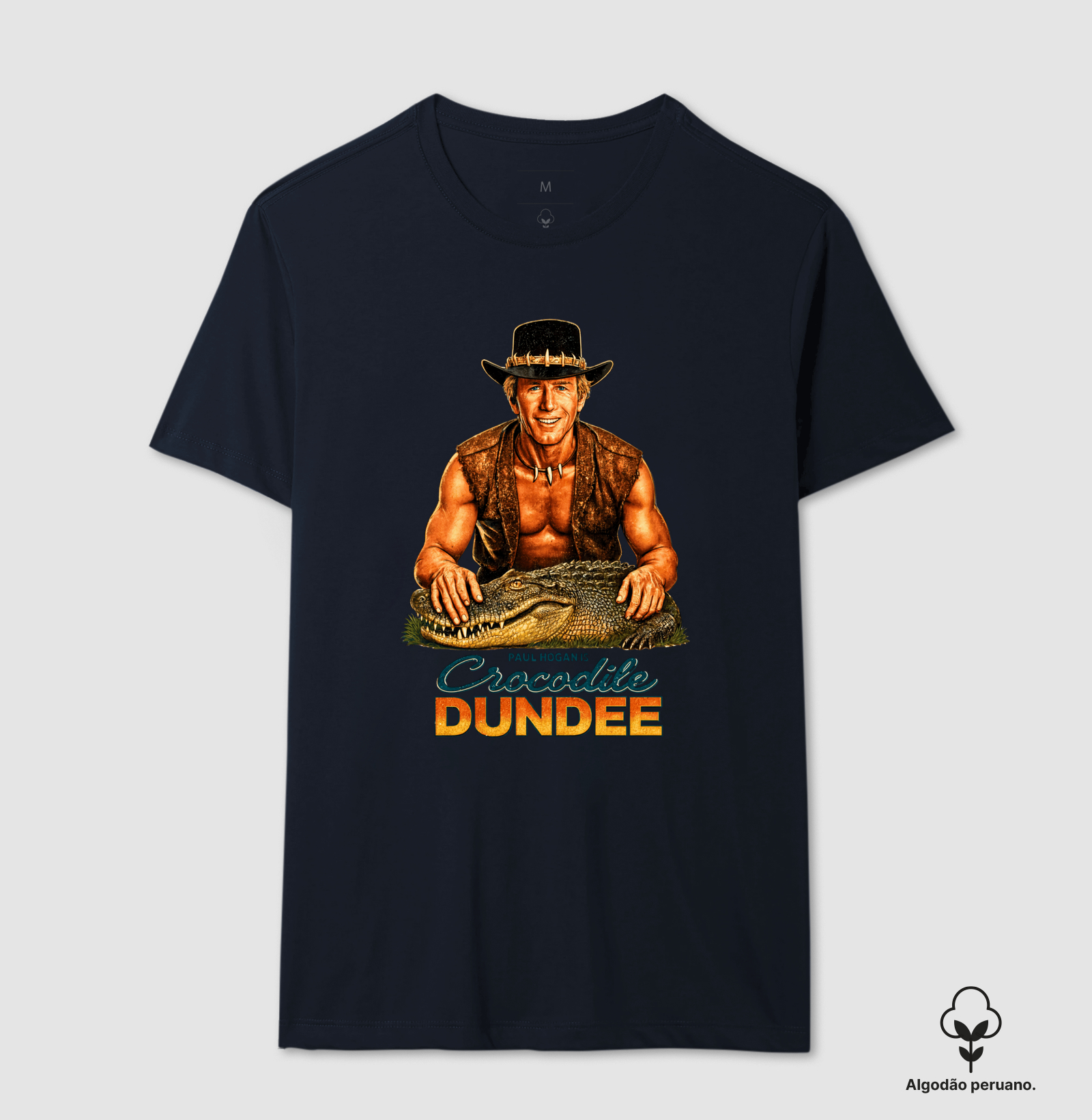 Camiseta Crocodilo Dundee Paul Hogan - Imagem 5