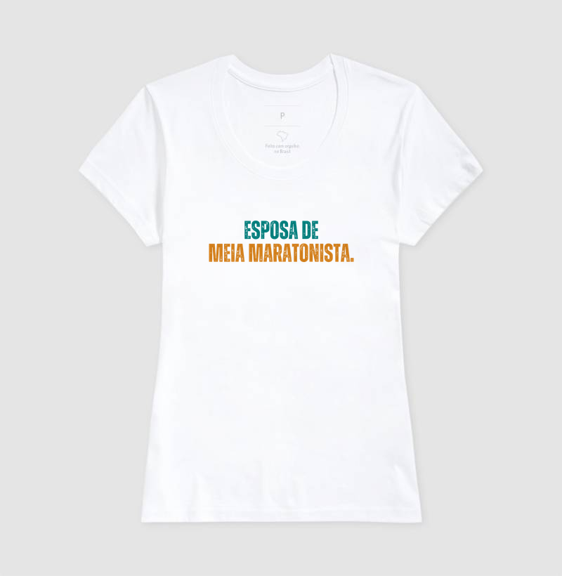Camiseta Meia Maratona - Esposa de Meia Maratonista - Imagem 5