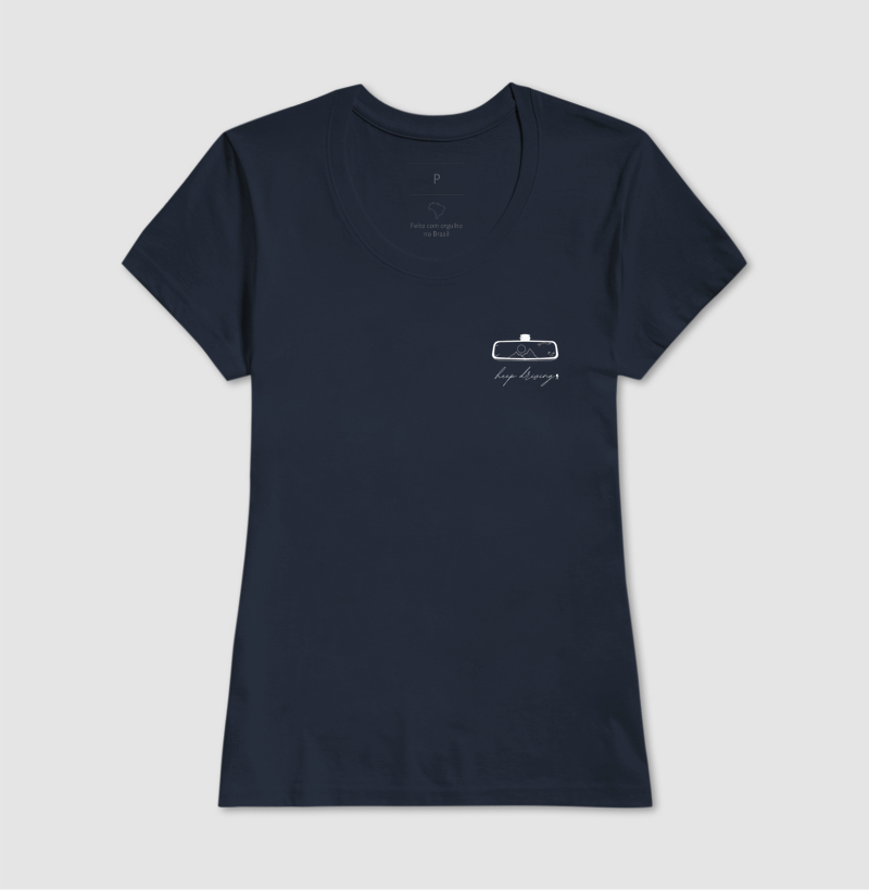 Camiseta Keep Driving Espelho Retrovisor Montanha | Road Trip Viagem | Colecao Viciados em Viagem - Imagem 9