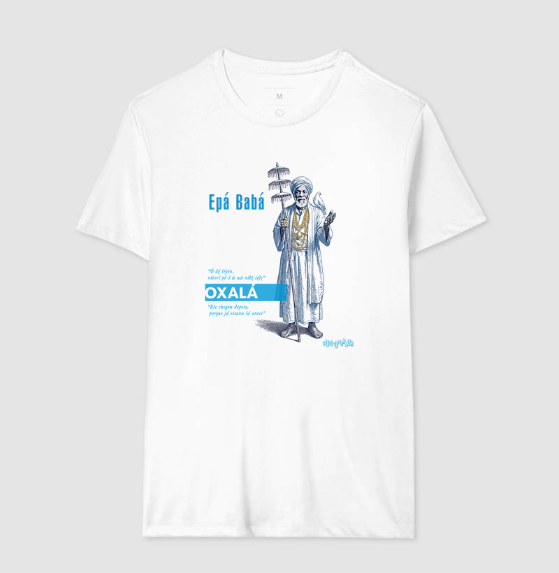camiseta OXALÁ iorubá masculina - Imagem 5