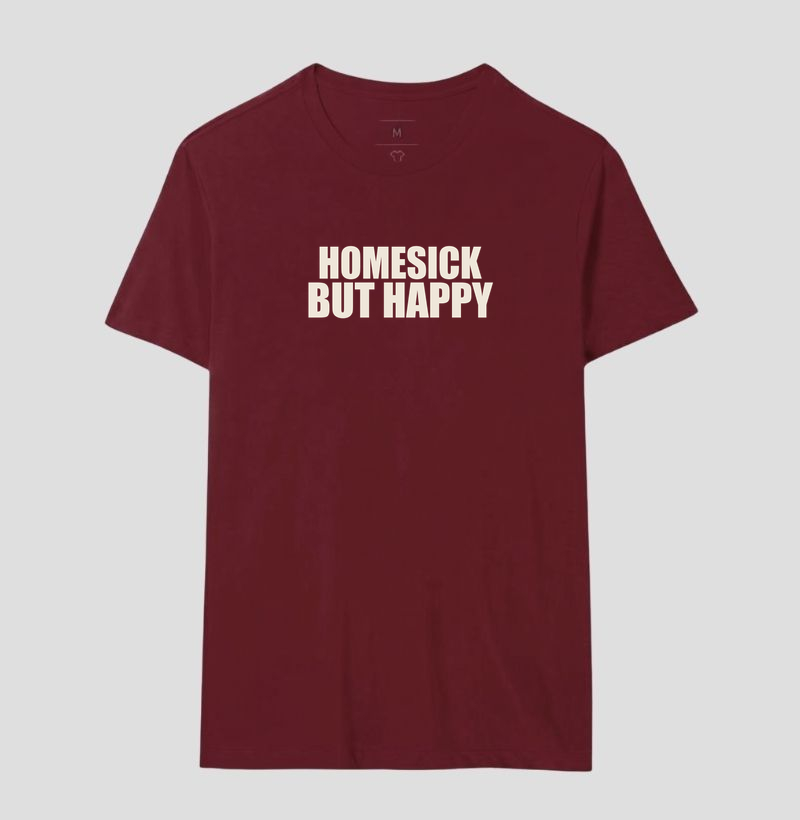 Camiseta Homesick But Happy - Imagem 18