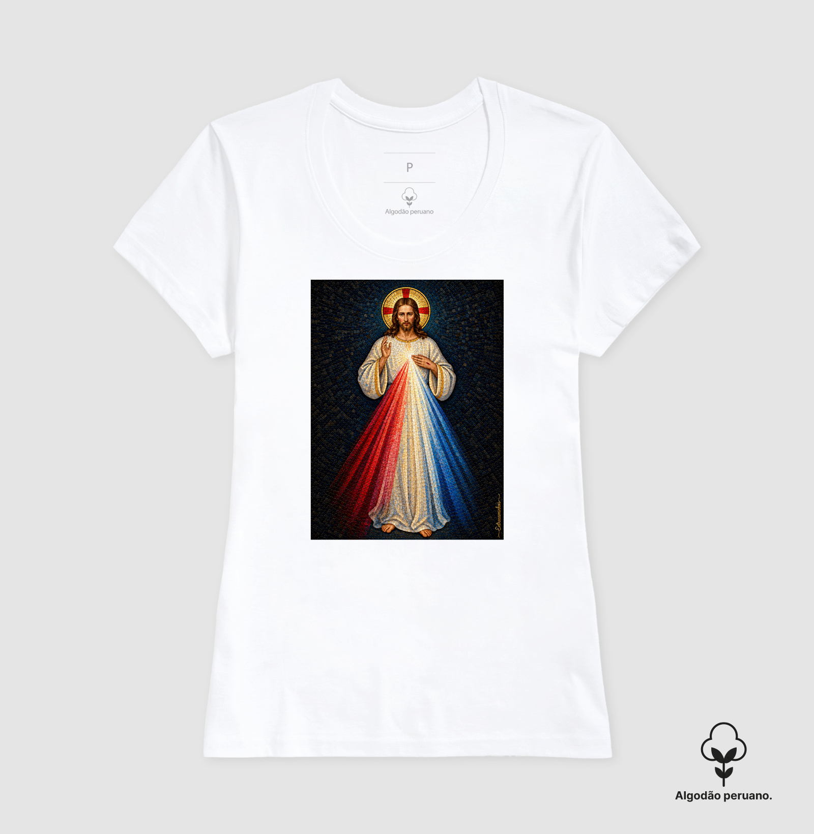 Jesus Misericordioso – Mosaico Sagrado - Imagem 9
