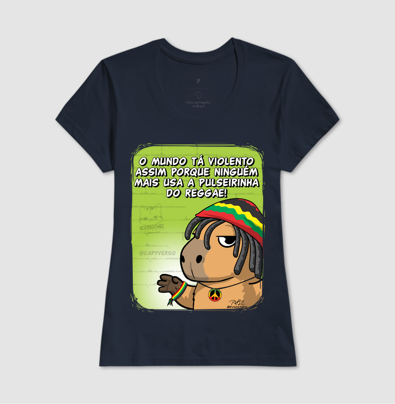 Camiseta Capivara Reggae - Imagem 7