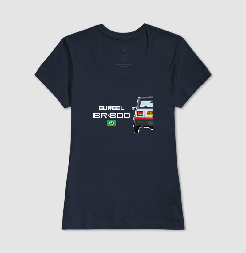 Camiseta Gurgel BR-800 II | Escura | AMMAR - Imagem 5