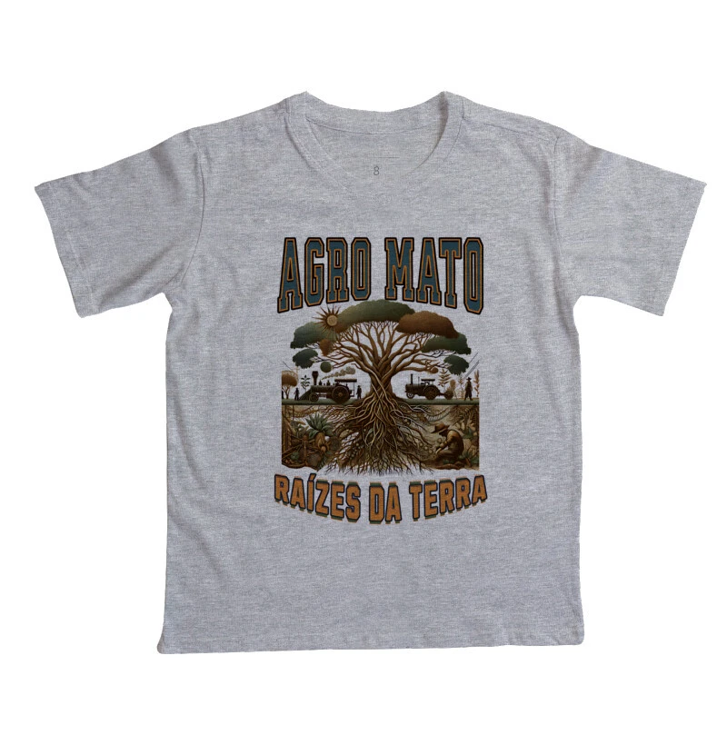 Camiseta Infantil Raizes da Terra - Imagem 3