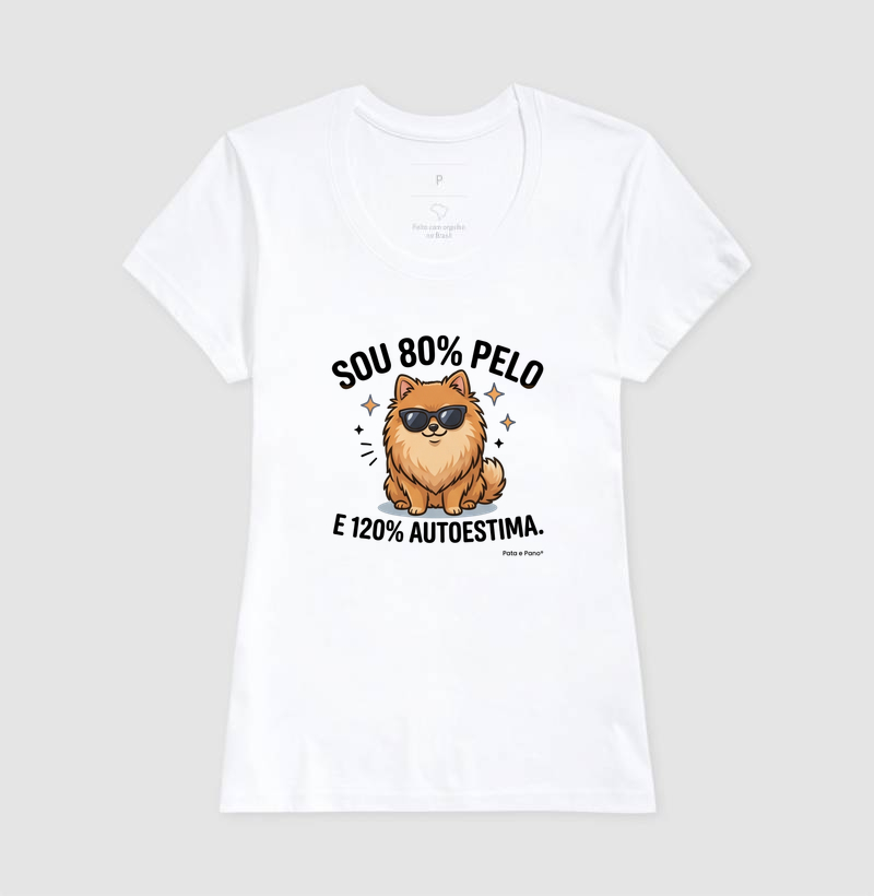 CAMISETA SPITZ ALEMÃO AUTOESTIMA - Imagem 5