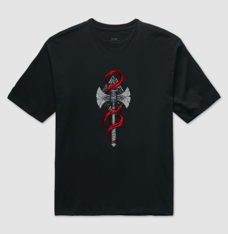 Double Axe Red spiral - Imagem 4