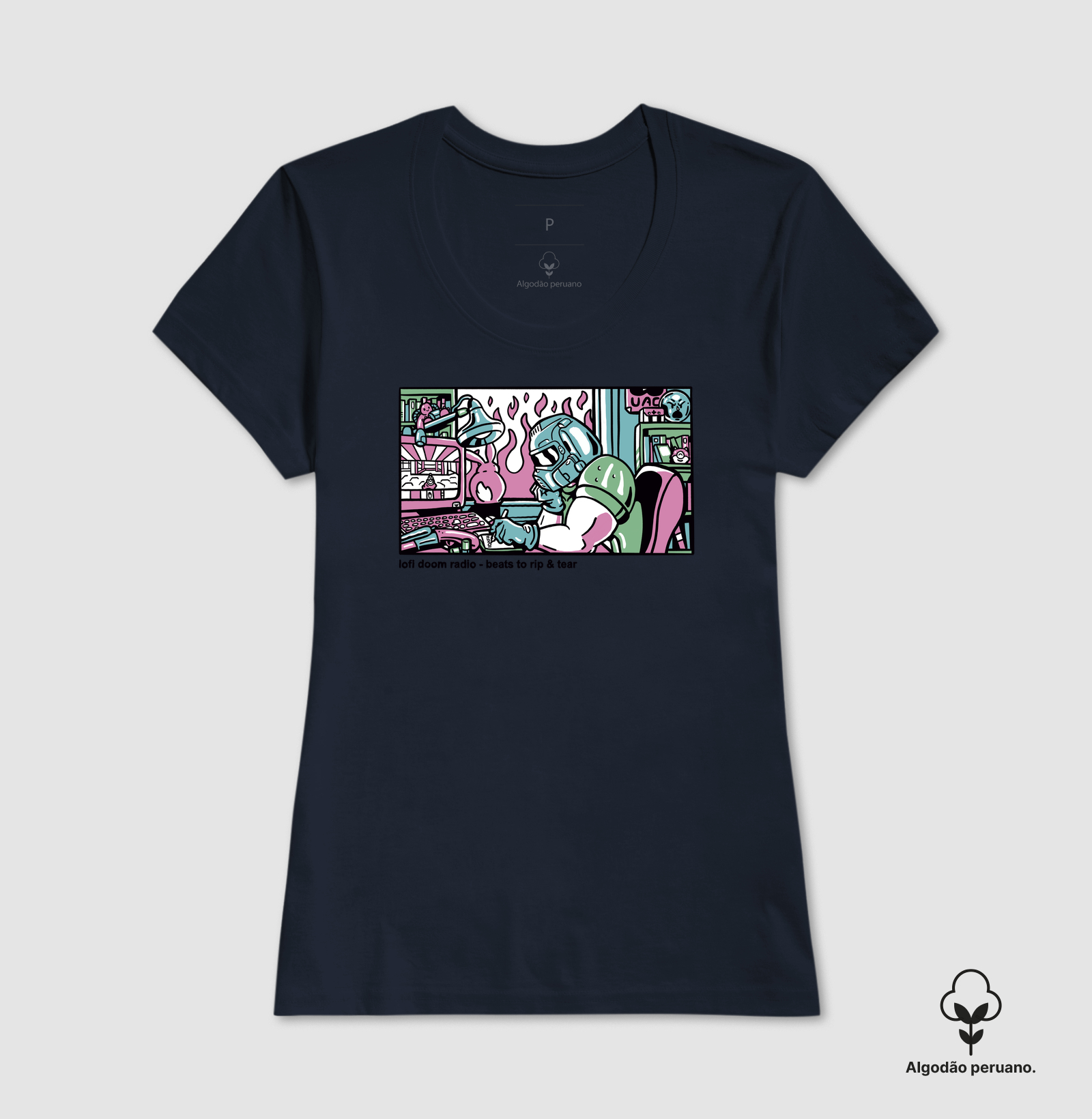 Camiseta Algodão Peruano Lofi Rip & Tear - Imagem 7