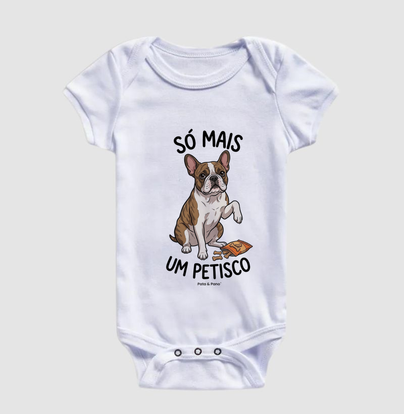 BODY BEBÊ BULLDOGUE PETISCO - Imagem 3