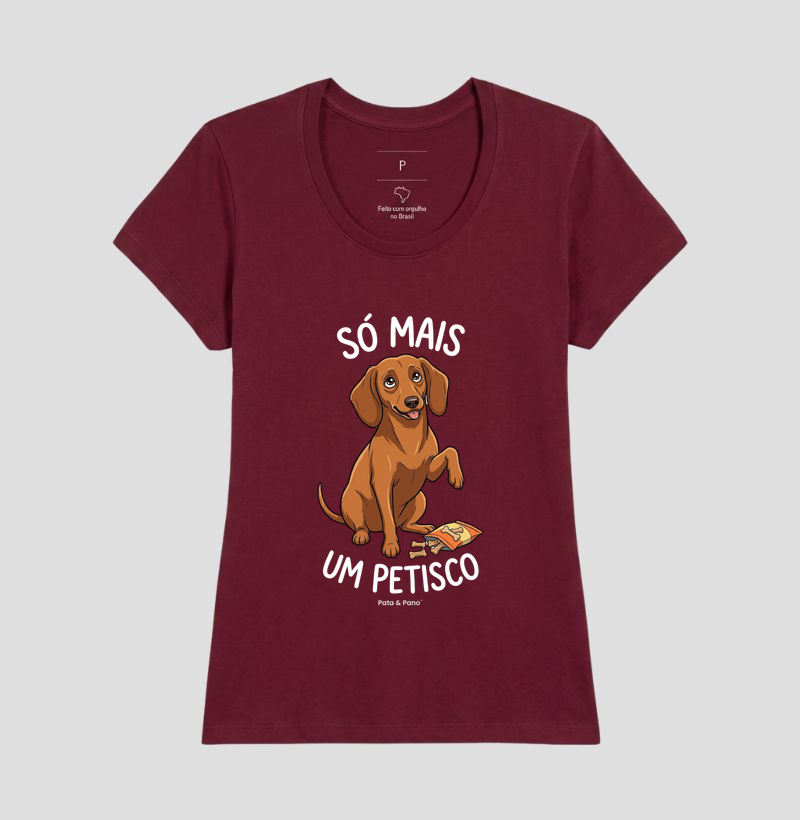 CAMISETA DACHSHUND SALSICHA PETISCO - Imagem 19