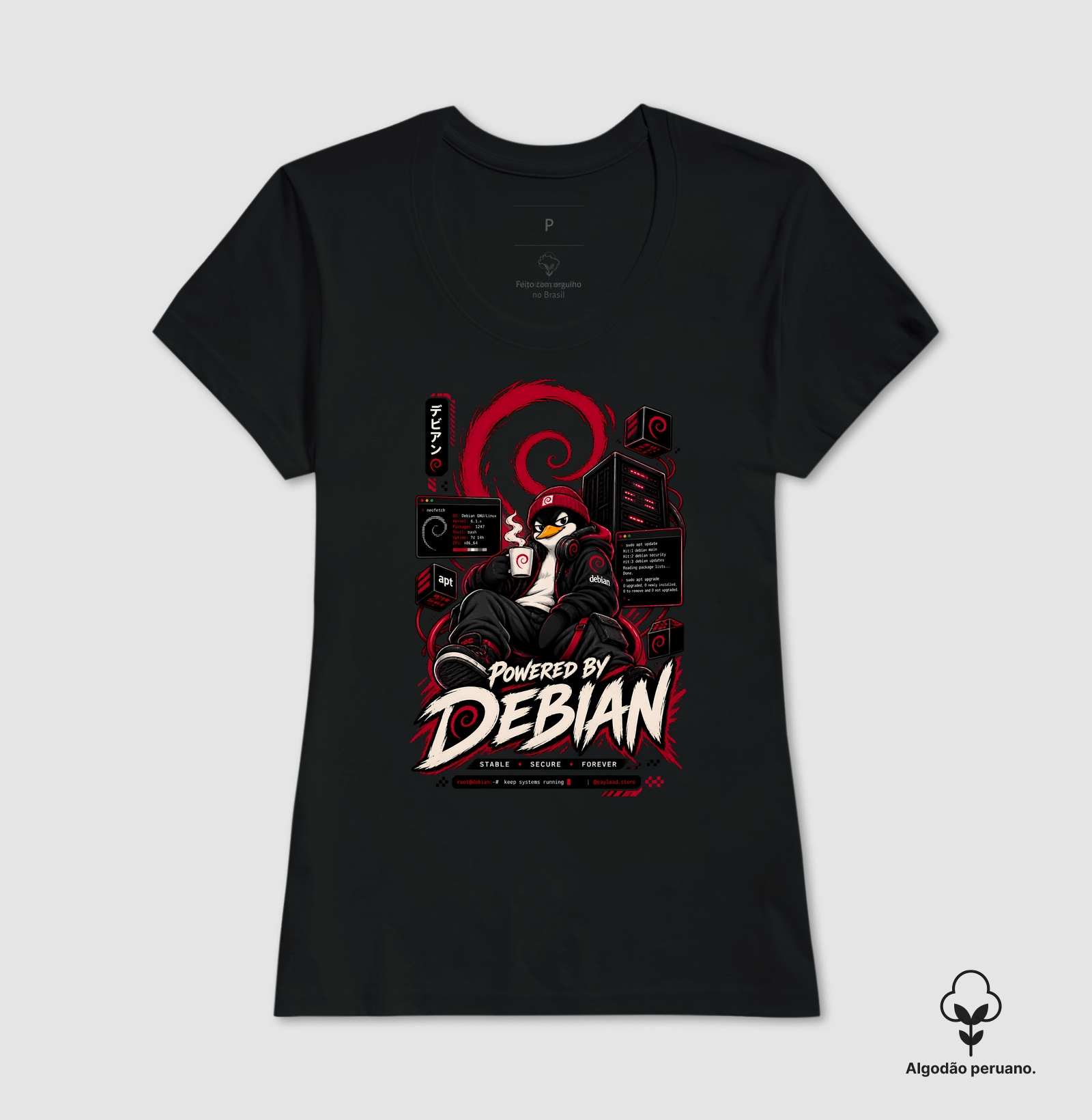 Powered by Debian — Stable, Secure, Forever - Imagem 3