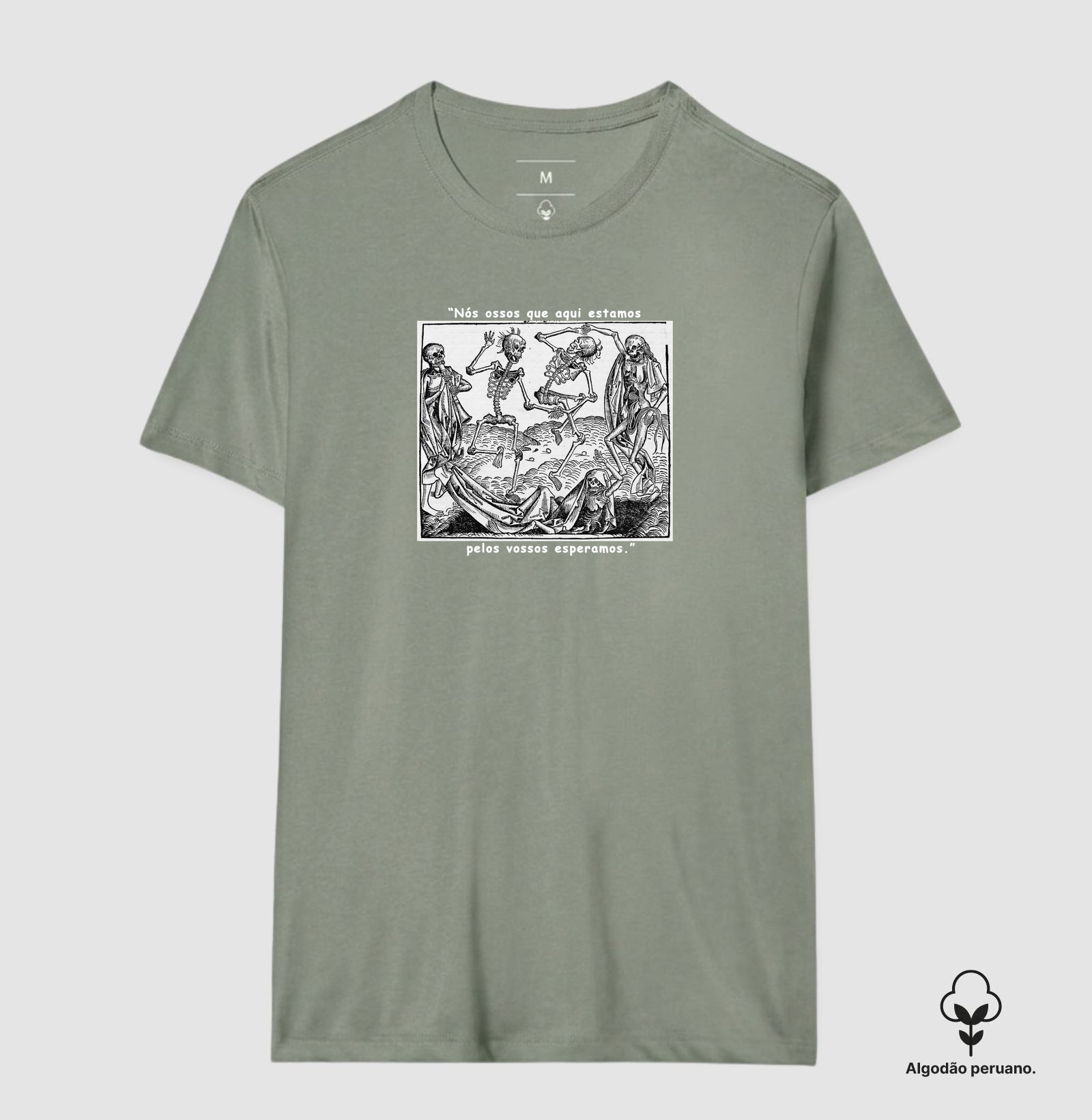 Camiseta Algodão Peruano Memento Mori II - Imagem 8