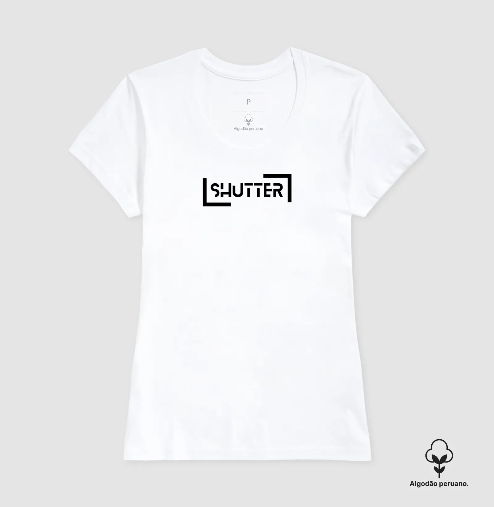 Camiseta Premium algodão Peruano, shutter - Imagem 5