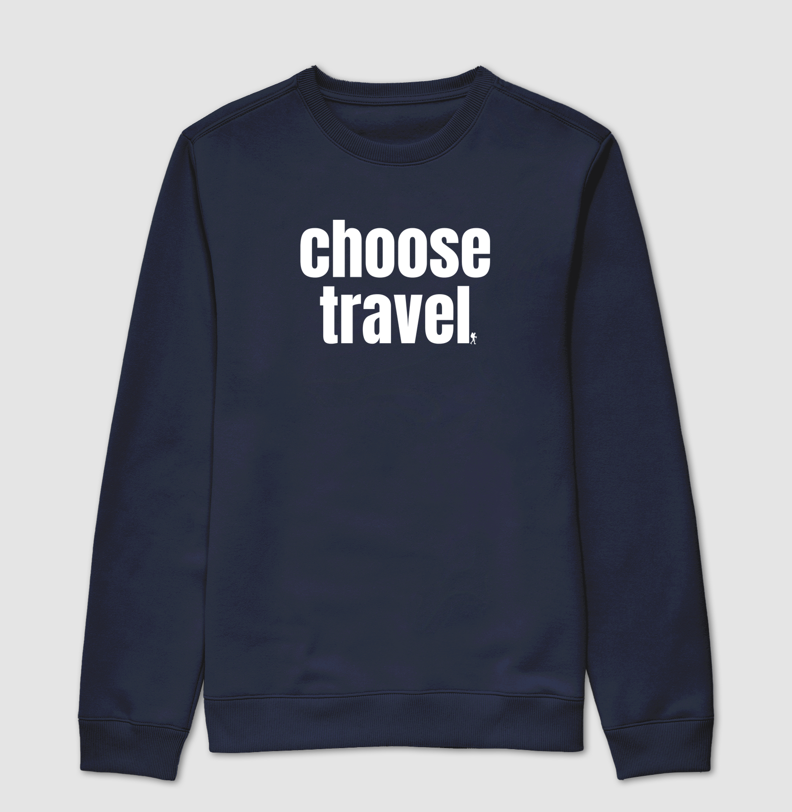 Camiseta Choose Travel | Frase Viagem Bold Minimalista | Colecao Viciados em Viagem - Imagem 5