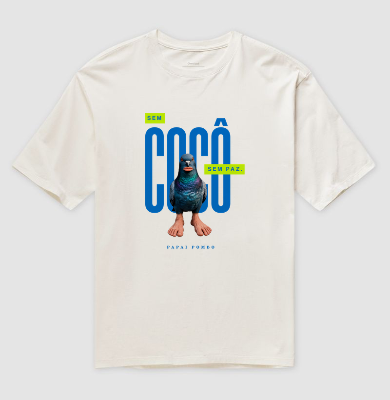 OVERSIZED SEM COCÔ, SEM PAZ - Imagem 2