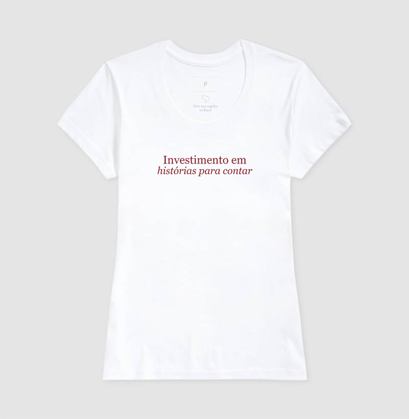 Camiseta Investimento em Histórias - Imagem 5