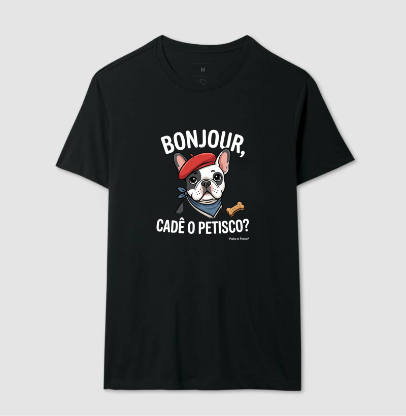 CAMISETA BULDOGUE FRANCÊS BONJOUR - Imagem 2