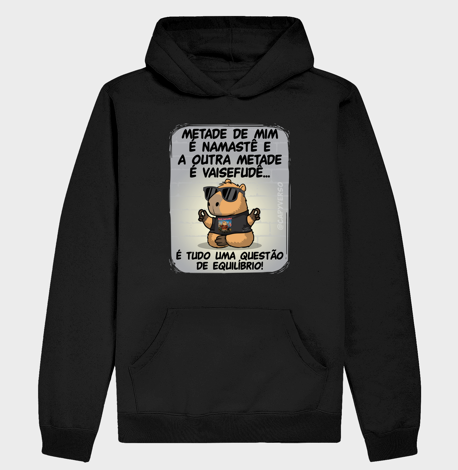 Camiseta Capivara Namastê - Imagem 2