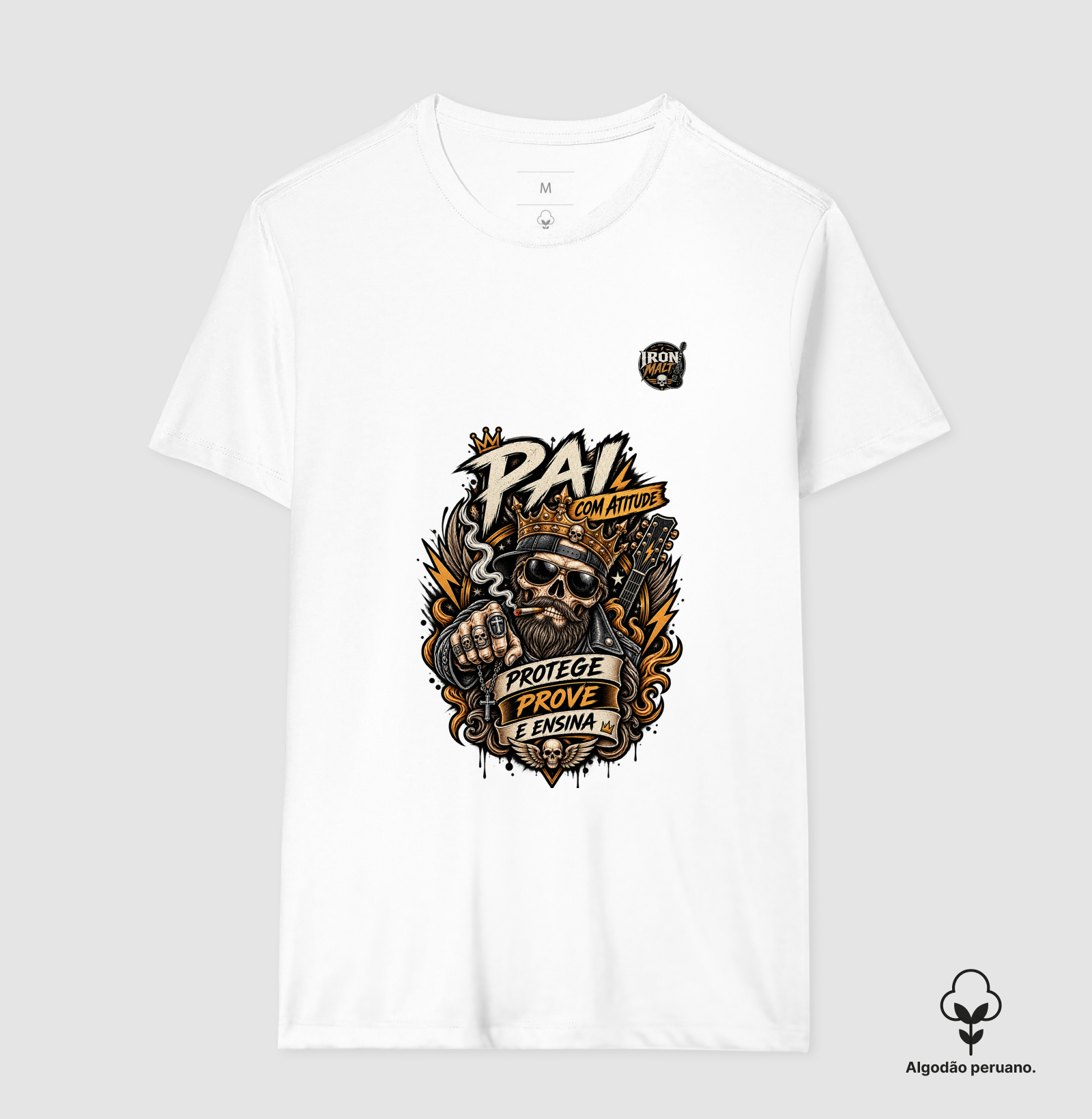 Camiseta Pai Rock N’ Roll - Imagem 8