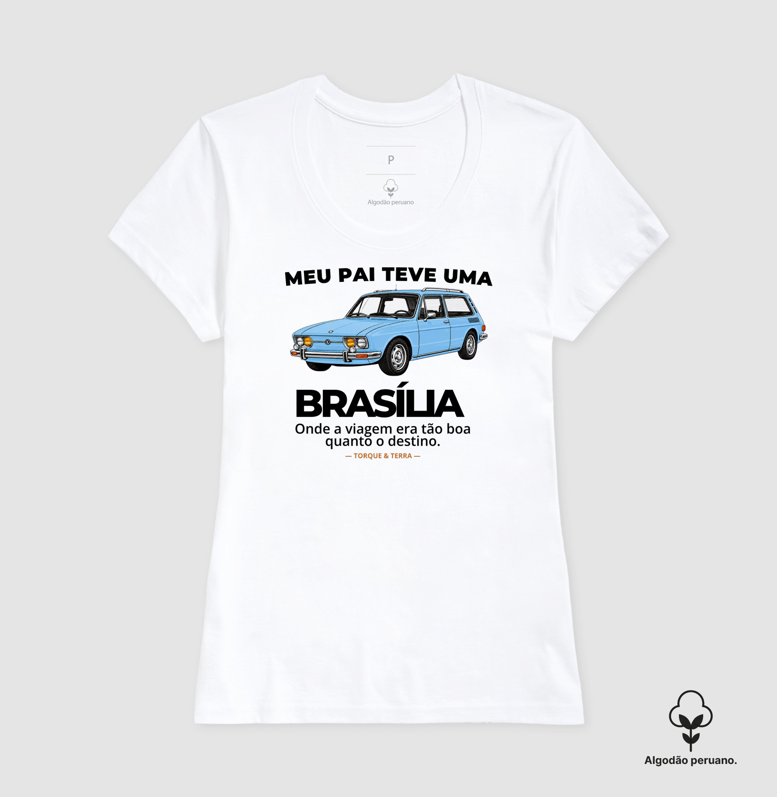 Meu pai teve uma - BRASÍLIA - azul claro - Imagem 5