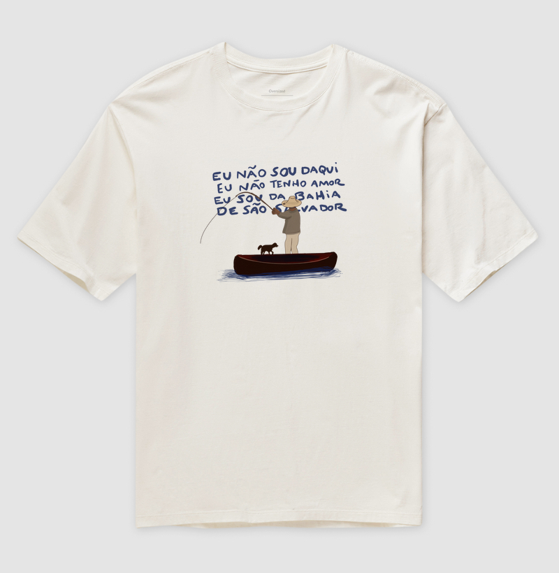 Eu não sou Daqui - Marinheiro Sou - Camisa de Marinheiro