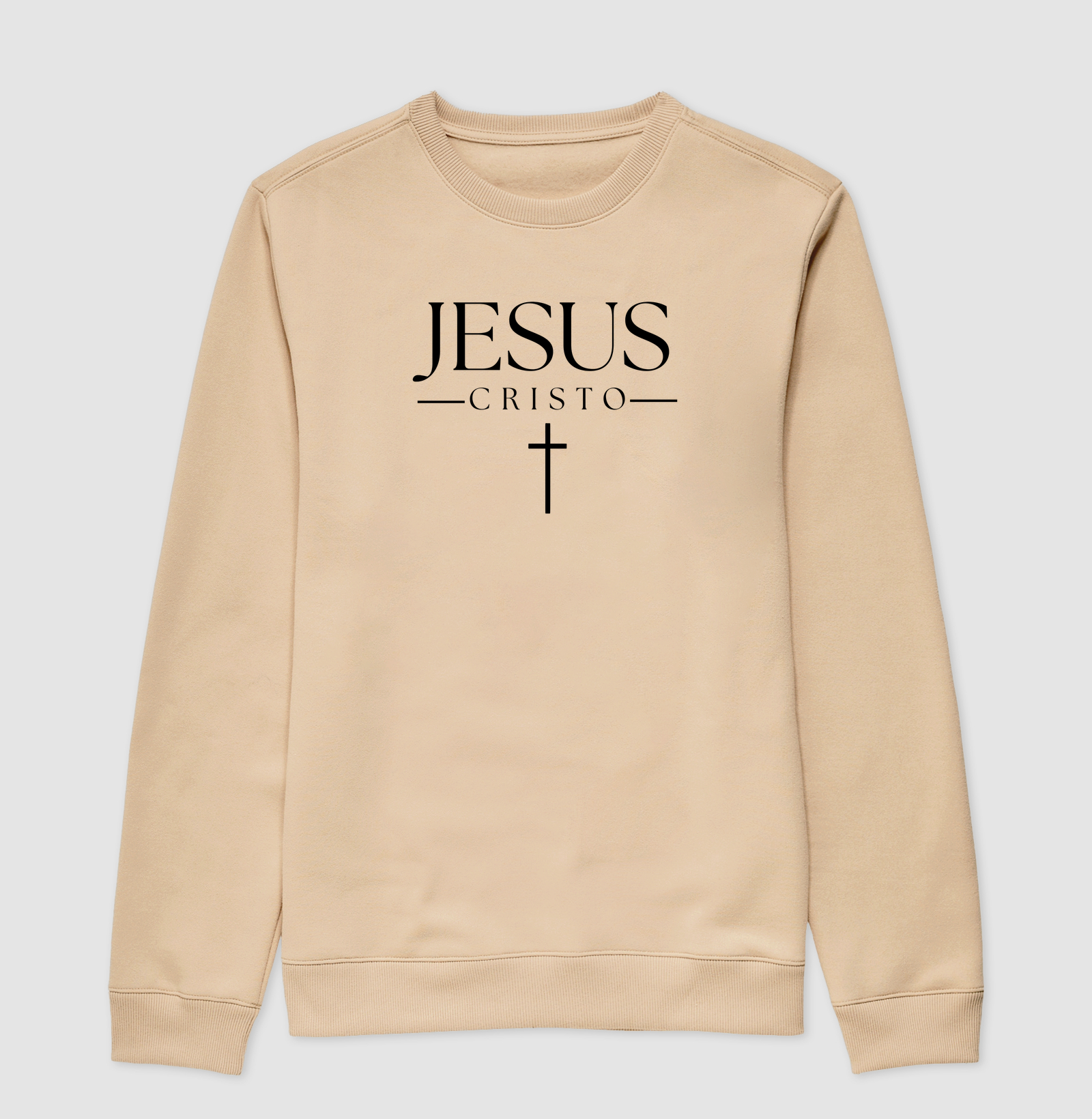 Suéter Moletom Jesus Cristo Clássico - Imagem 3
