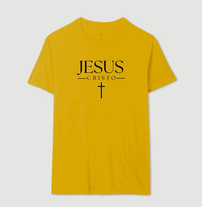 Camiseta Masculina Jesus Cristo Clássico - Imagem 8