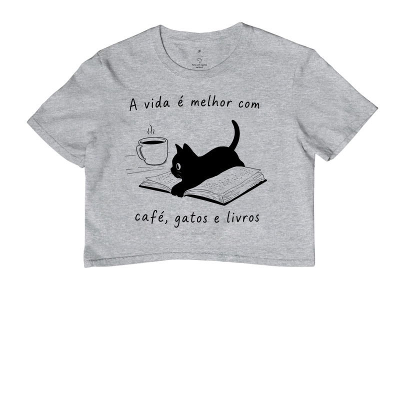 A Vida é Melhor com Café, Gatos e Livros - Imagem 6