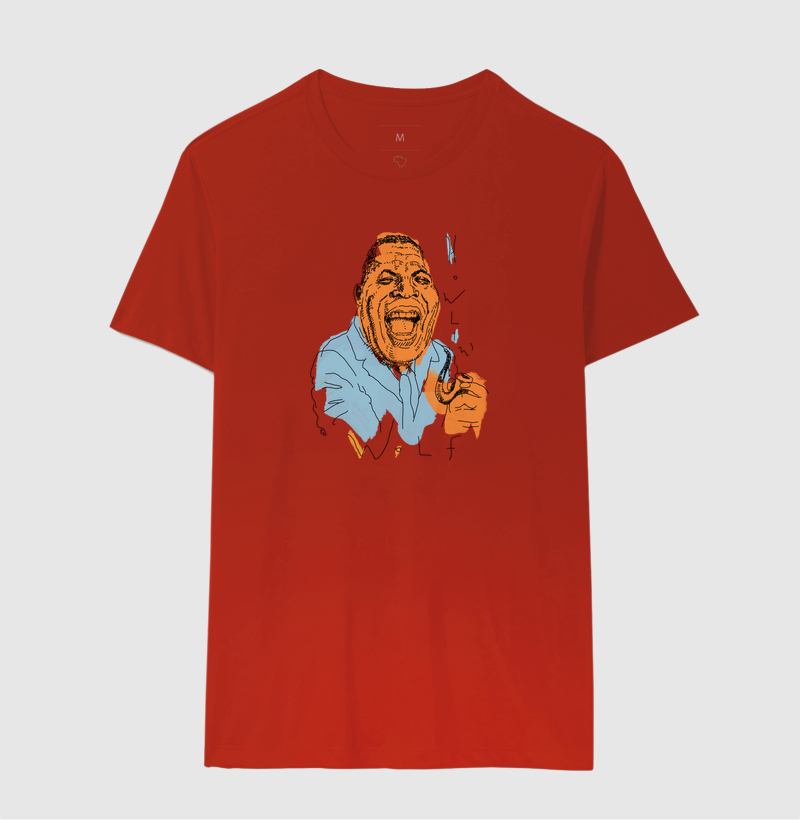 Howlin' Wolf com cachimbo - Tinta e Nanquim - Imagem 8