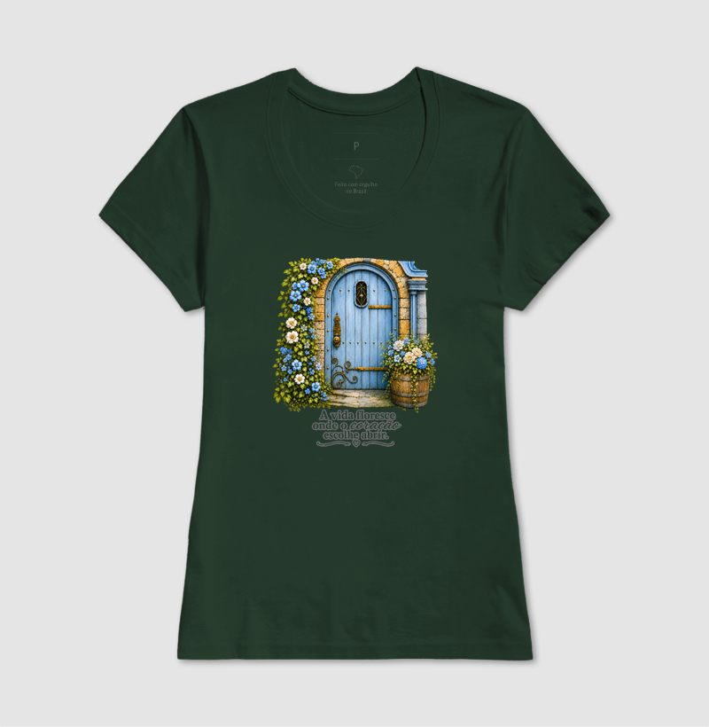 Camiseta Porta da felicidade - Imagem 13