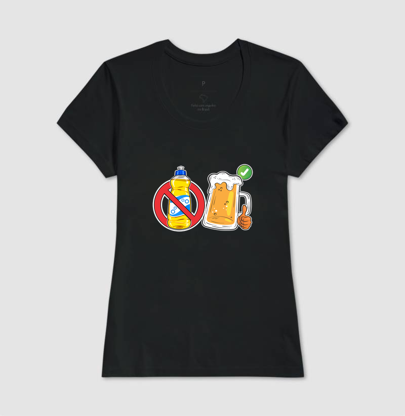 Camiseta Cerveja Sim em Algodão - Imagem 6