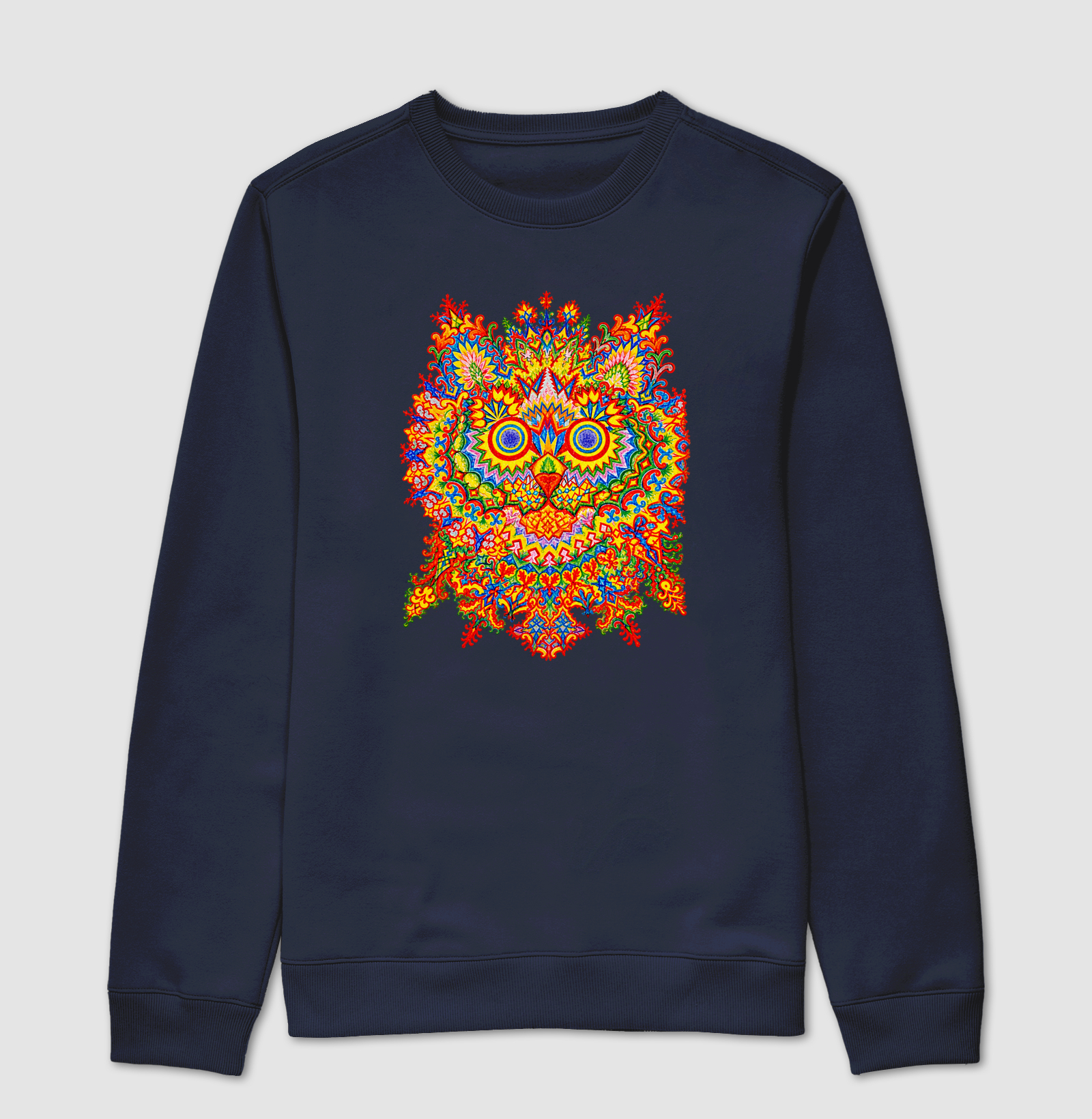 Sem Título (Psychedelic Cat) - Louis Wain - Imagem 5