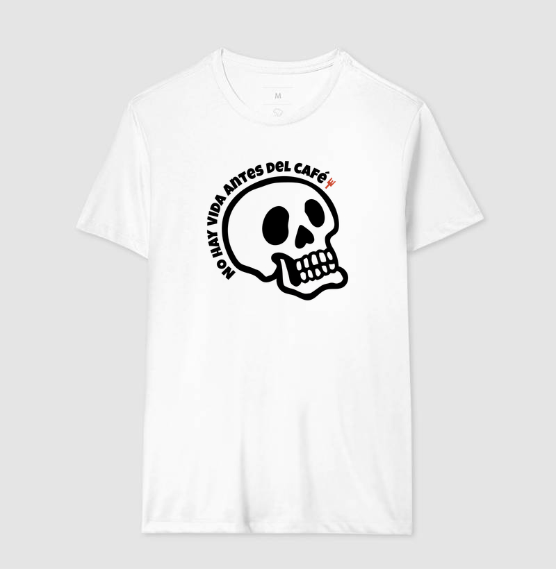 Camiseta No Hay Vida Antes del Café - Imagem 4