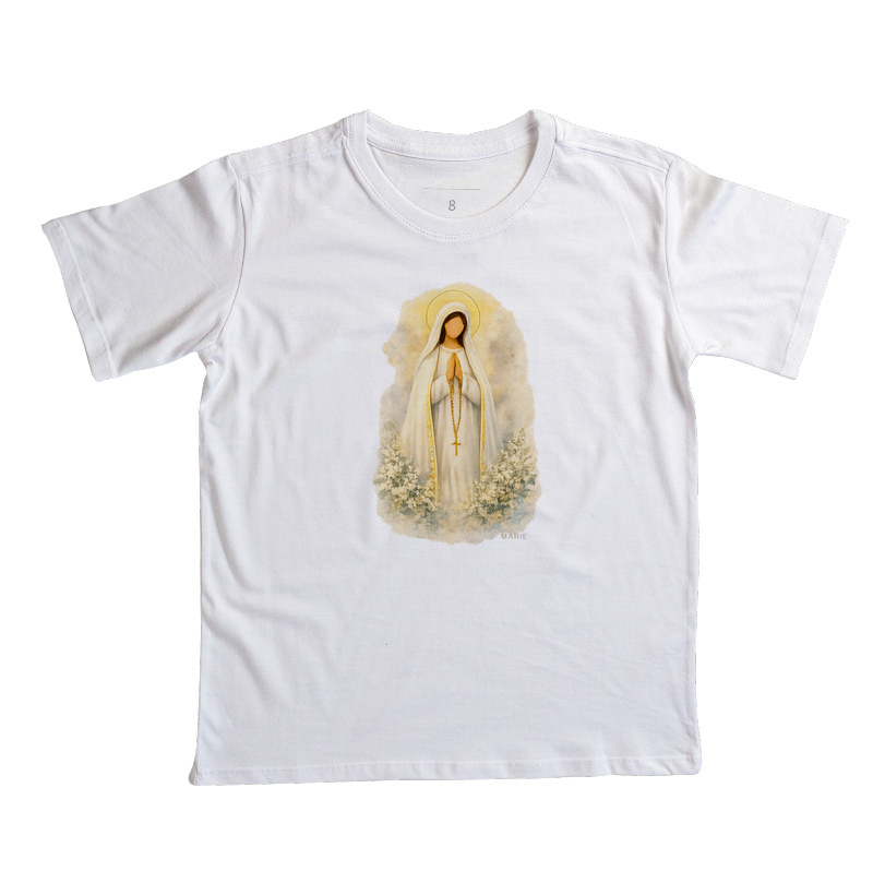 Nossa Senhora de Fátima Aquarela - Imagem 2