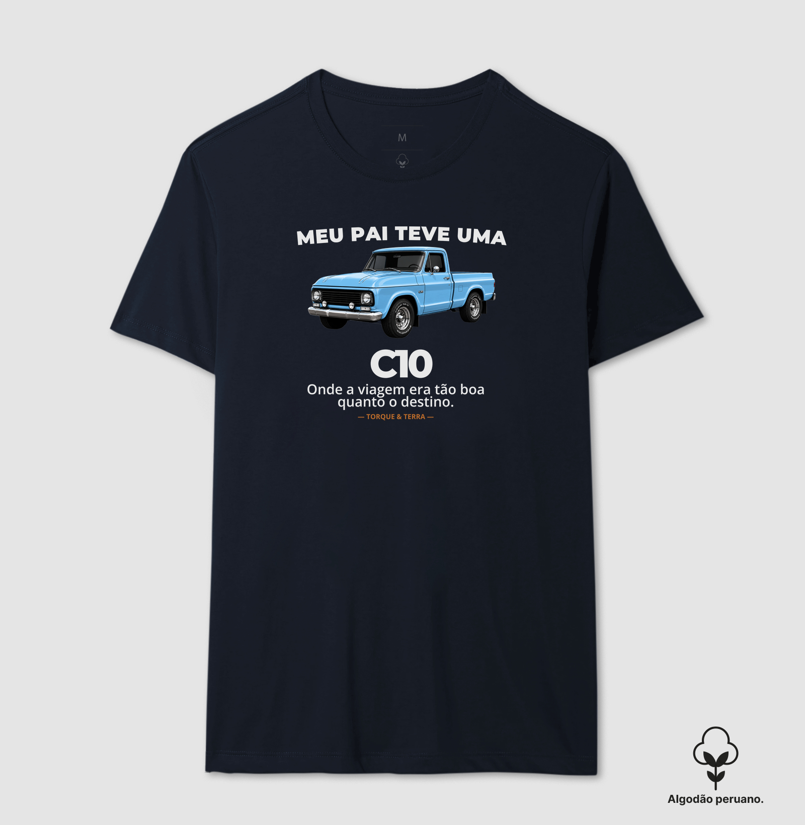 Meu pai teve uma - C10 - azul - Imagem 4