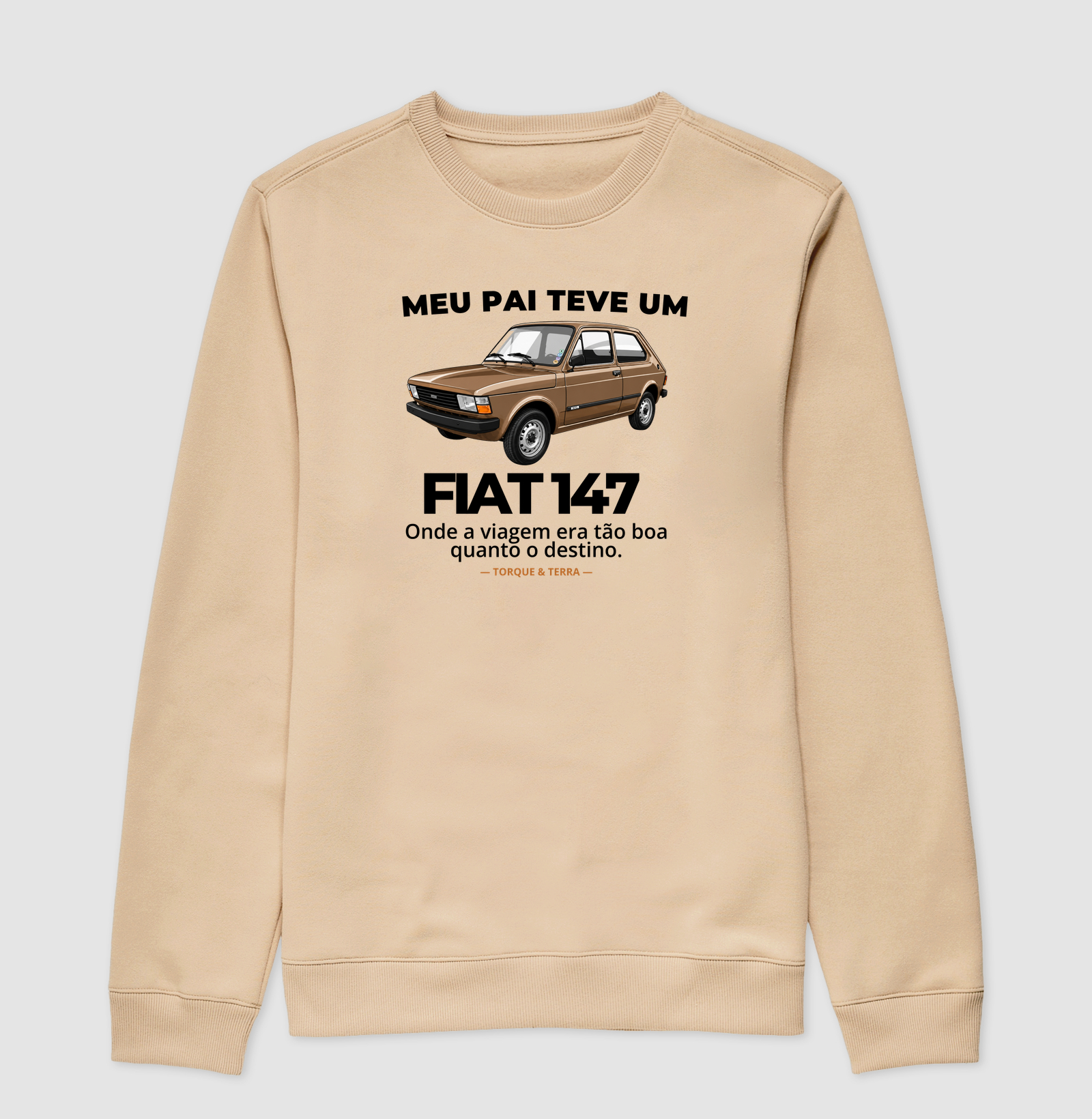 Meu pai teve um - FIAT 147 - marrom dourado - Imagem 3